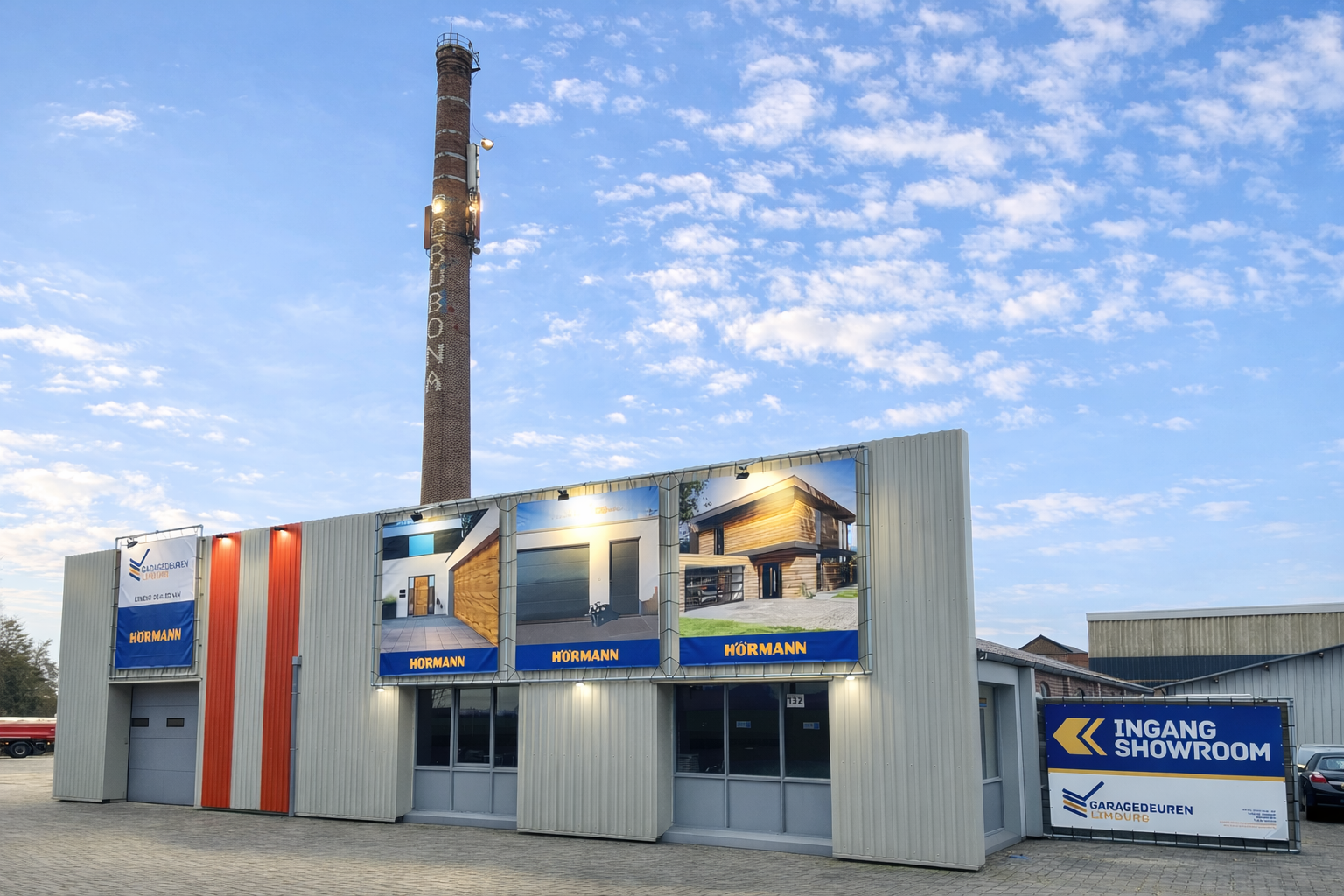 Garagedeuren Limburg Showroom