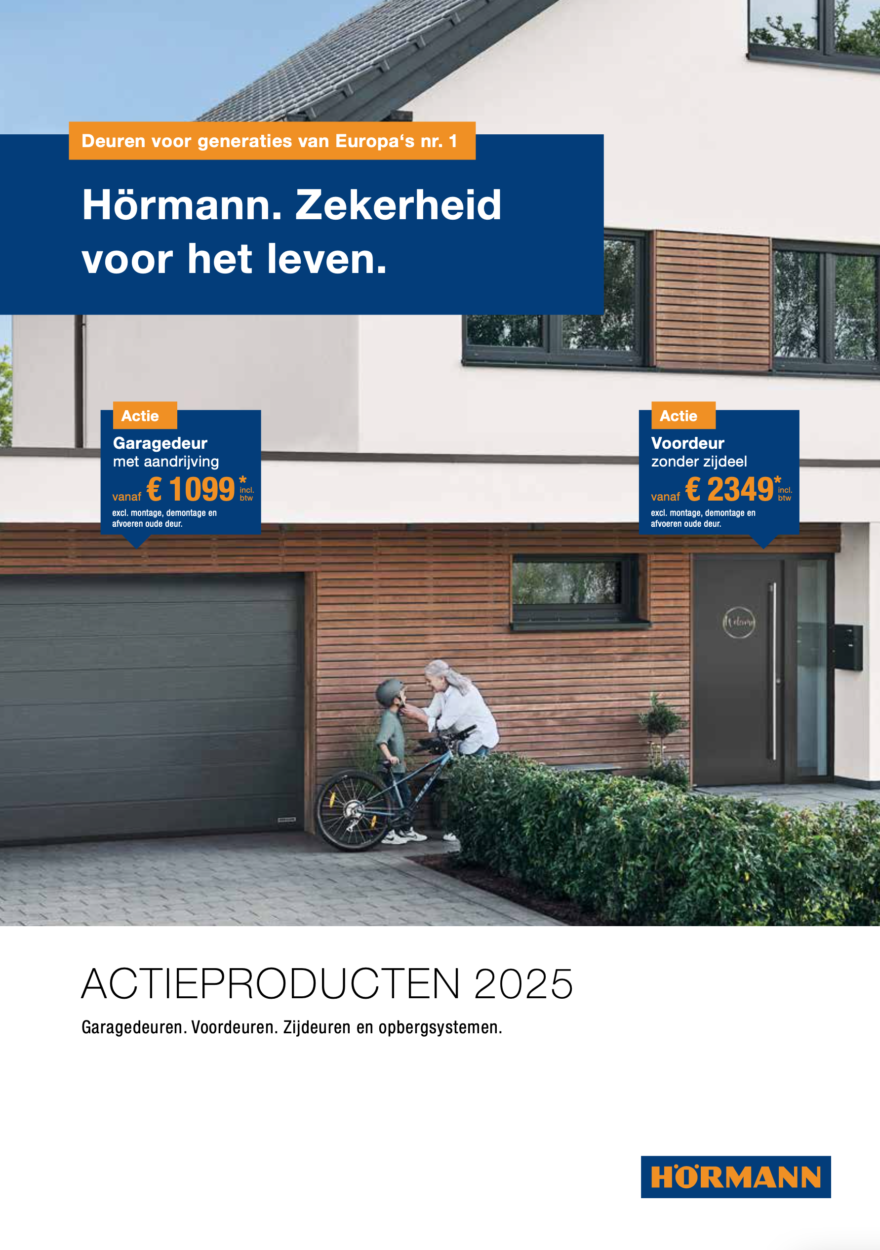 Hörmann Actieproducten 2025 voorpagina
