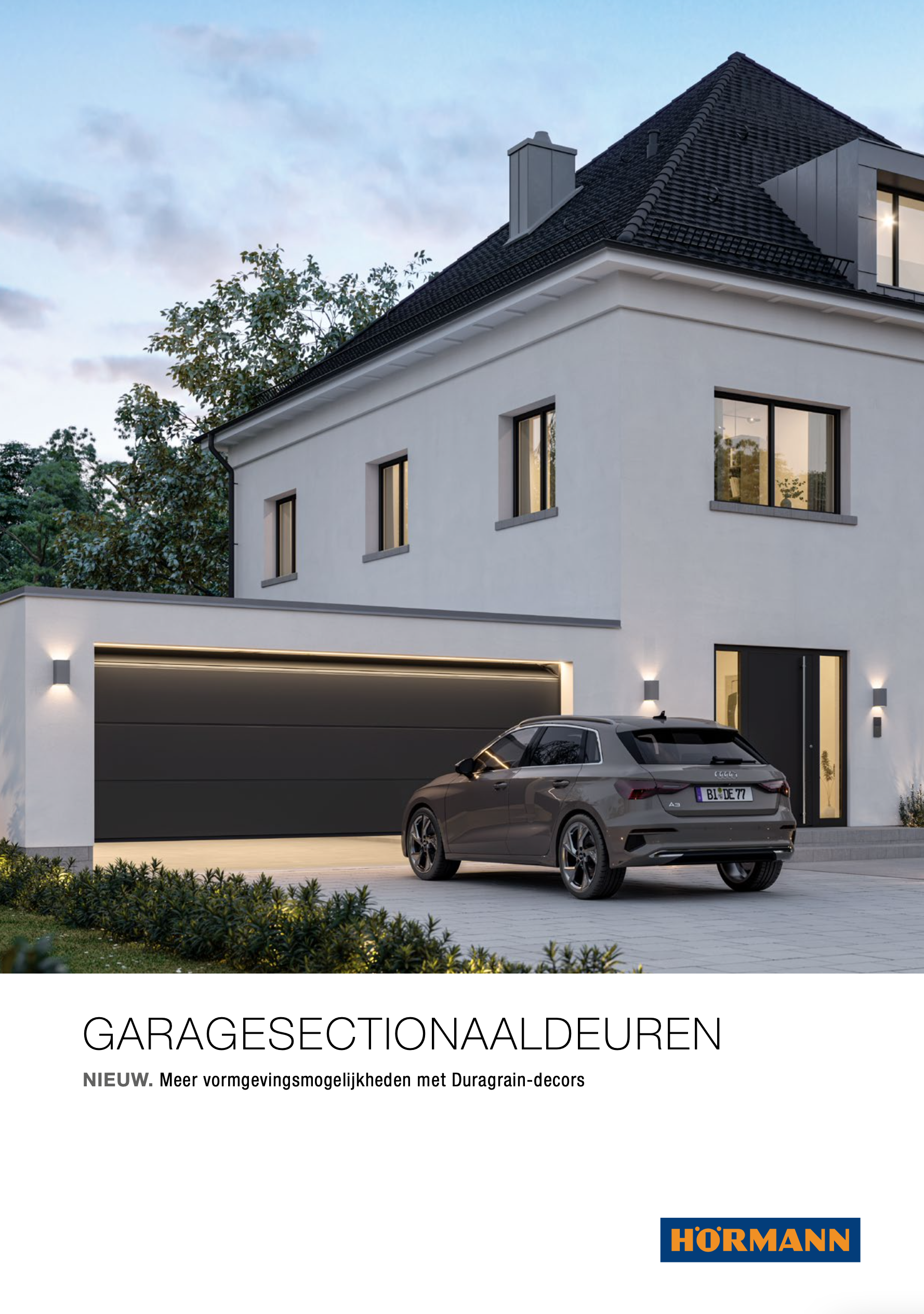 Garagesectionaaldeuren voorpagina